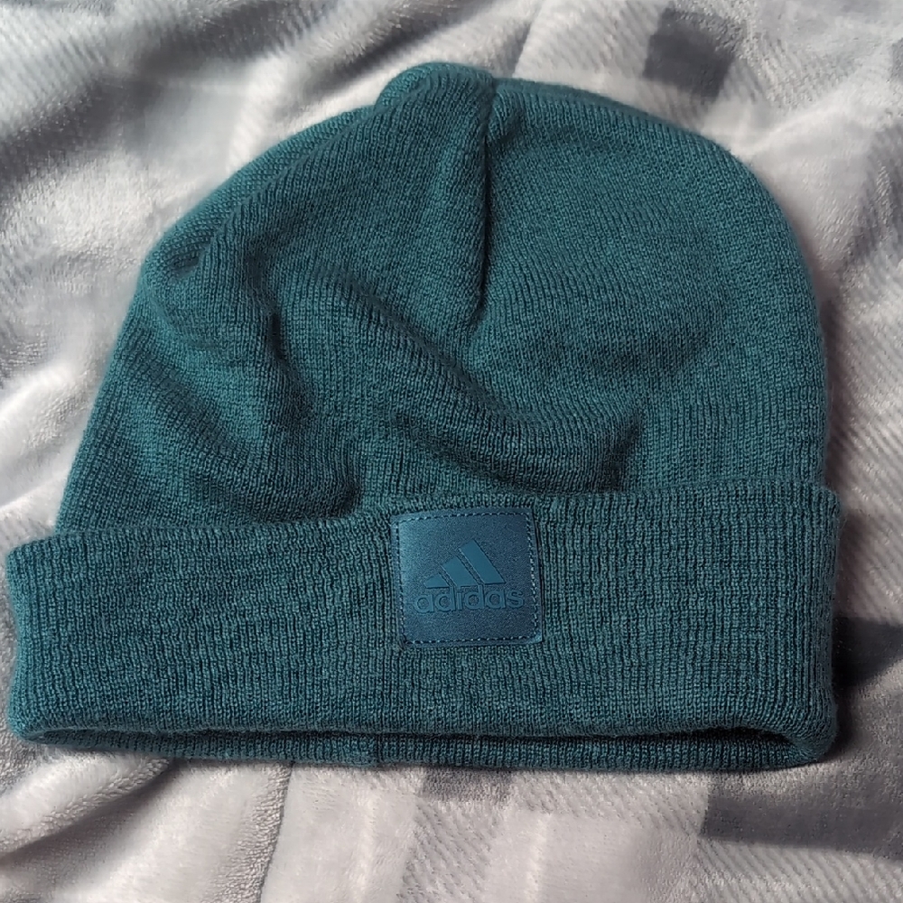 Adidas Women's Teal Knit Beanie